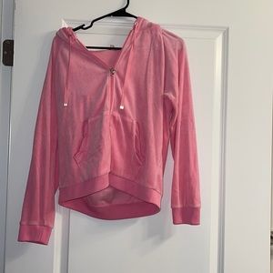 Pink juicy couture zip-up